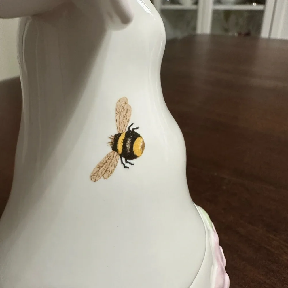 🧡Lenox Butterfly Meadow Porcelain Bunny Sugar Jar🧡 - Picture 5 of 8